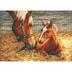 (image for) Gold Petites Good Morning Counted Cross Stitch Kit